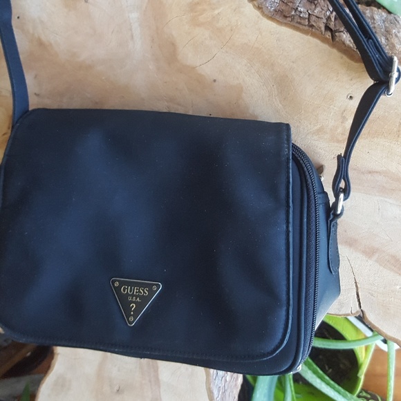 Guess Handbags - Guess bag black cross body purse